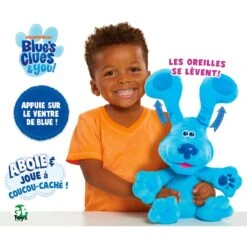 Blue's Clues & You - Peluche Coucou-caché 30 Cm Avec Fonctions Sonores 5 Blue's Clues & You - Peluche Coucou-caché 30 Cm Avec Fonctions Sonores -Jeux Et Jouets 610bc276dee8b 868956 2
