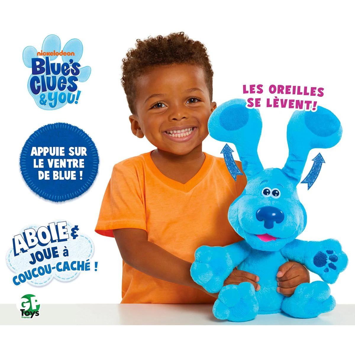 Blue's Clues & You - Peluche Coucou-caché 30 Cm Avec Fonctions Sonores 3 Blue's Clues & You - Peluche Coucou-caché 30 Cm Avec Fonctions Sonores – Image 3