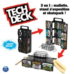 SPIN MASTER Tech Deck - Coffret Transformable 3 En 1