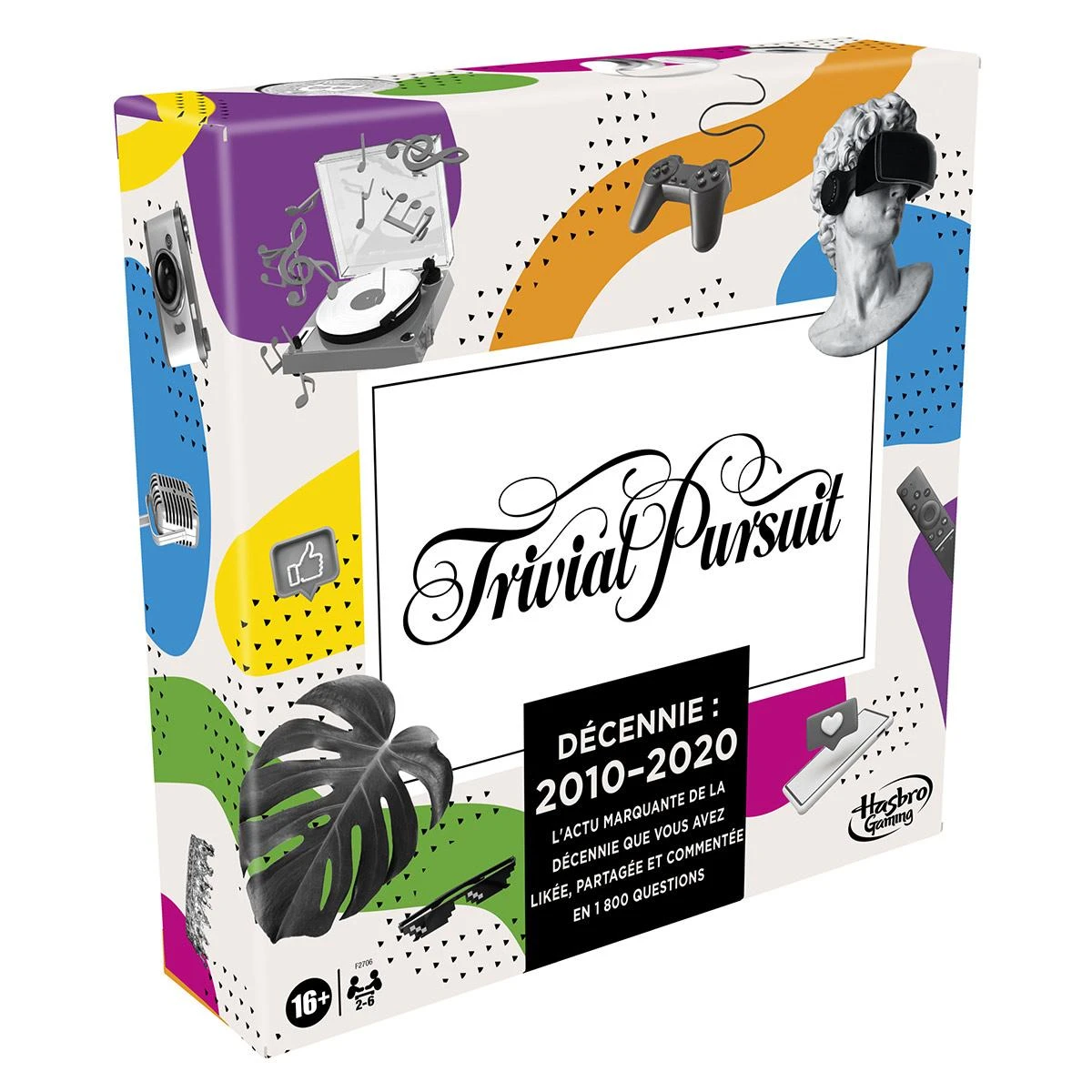Hasbro Gaming Jeu De Société Trivial Pursuit Décennie 2010-2020 1 Hasbro Gaming Jeu De Société Trivial Pursuit Décennie 2010-2020