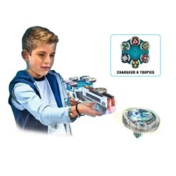 Silverlit Mini Spinner Mad - Blaster Lanceur De Mini Toupies -Jeux Et Jouets 611516dc83e1b 869027 2
