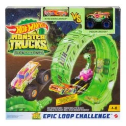 MATTEL Hot Wheels - Monster Trucks Glow In The Dark - Epic Loop Challenge -Jeux Et Jouets 611a68ce83737 868729 3