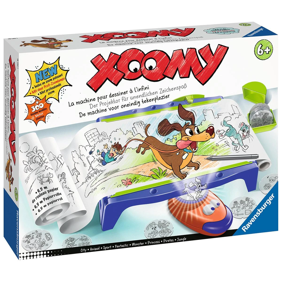 Ravensburger Xoomy Maxi Avec Rouleau - Machine Pour Dessiner 1 Ravensburger Xoomy Maxi Avec Rouleau - Machine Pour Dessiner