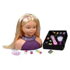 Tête à Coiffer Rosaura Cheveux Rétractables