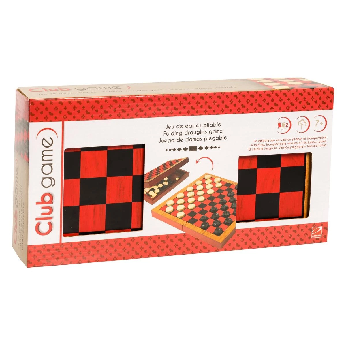 Jeu De Dames Boîte Pliable 4 Jeu De Dames Boîte Pliable – Image 4