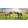 3 Chevaux Frison - Knabstrupper - Andalou - Playmobil Country 70999