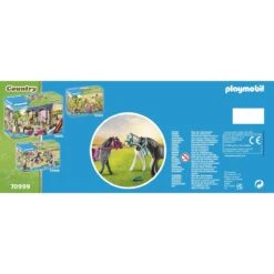 3 Chevaux Frison - Knabstrupper - Andalou - Playmobil Country 70999 -Jeux Et Jouets 61a64ac5e5a2e 873357 1