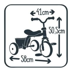 Tricycle Rookie Smoby -Jeux Et Jouets 61a7601e786e2 873612 2