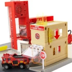 MATTEL Caserne De Pompiers Matchbox 7 MATTEL Caserne De Pompiers Matchbox -Jeux Et Jouets 61af627c57400 873999 1 Copier