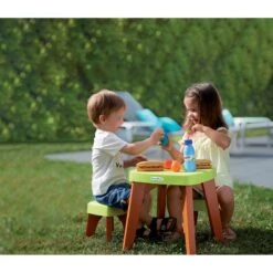 ECOIFFIER Table De Pique-nique Avec 2 Tabourets -Jeux Et Jouets 61d41985cb2e2 875032 1 Copier
