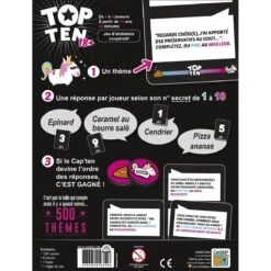 ASMODEE Top Ten 18+ -Jeux Et Jouets 61ead546ae5cd CGTOP1801 DOS 20210212 Copier