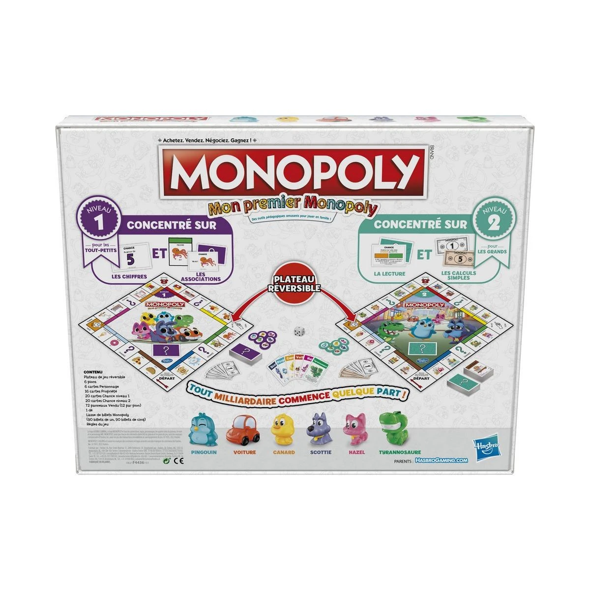 Hasbro Gaming Mon Premier Monopoly 5 Hasbro Gaming Mon Premier Monopoly – Image 5