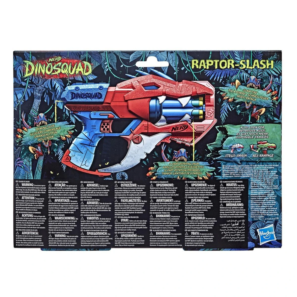 Pistolet Nerf Blaster DinoSquad Raptor-Slash 4 Pistolet Nerf Blaster DinoSquad Raptor-Slash – Image 4