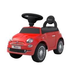 Porteur Trotteur Rouge Fiat 500