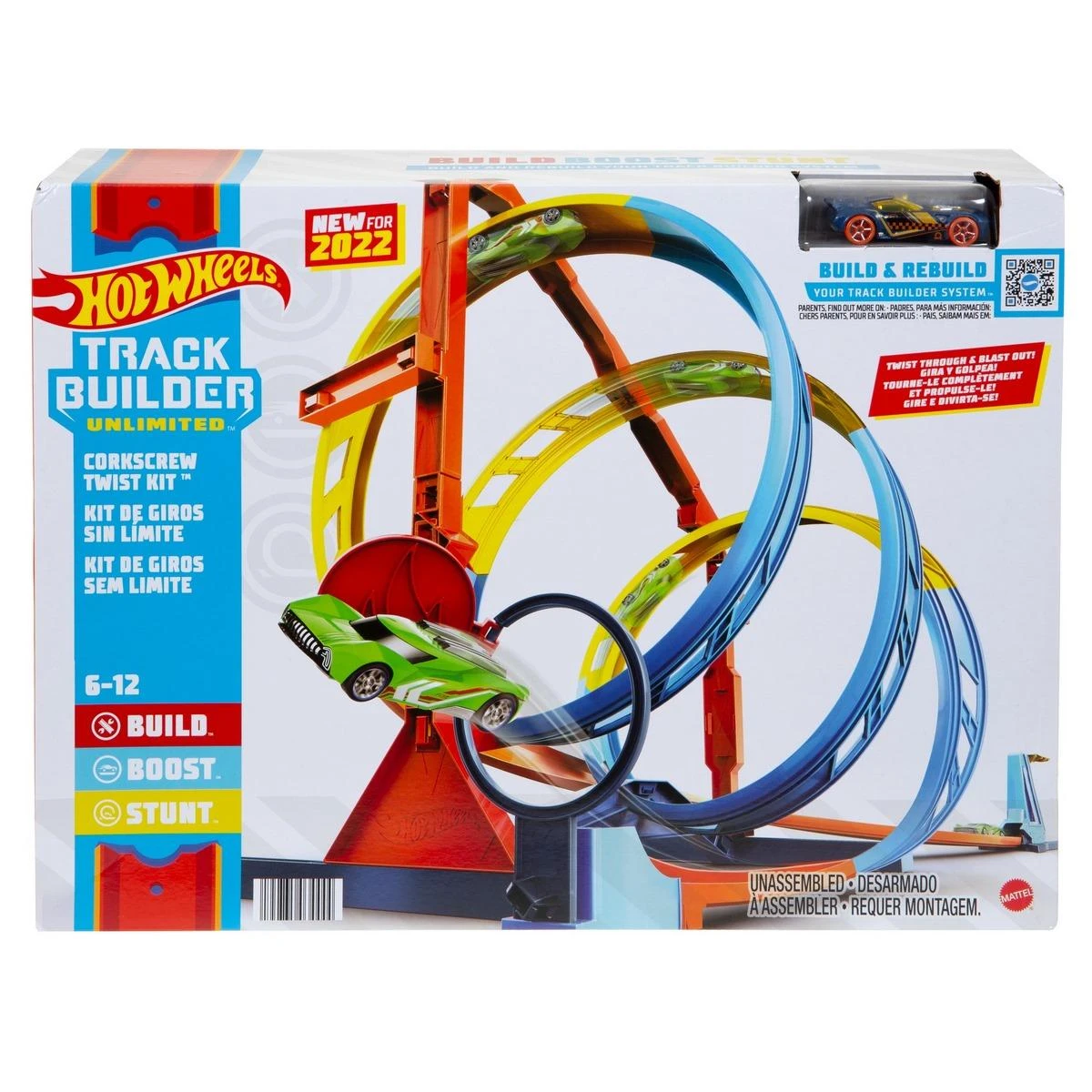 MATTEL Circuit De Voitures Spirale Infernale Hot Wheels 2 MATTEL Circuit De Voitures Spirale Infernale Hot Wheels – Image 2