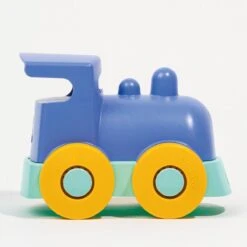 Train Bleu à Promener L'Explorateur -Jeux Et Jouets 6246ec6f520df P113.2 Train bleu le jouet simple produit seul 3 2