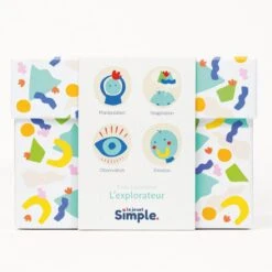 Train Bleu à Promener L'Explorateur -Jeux Et Jouets 6246ec9764f01 P113.2 Train bleu le jouet simple boite 2 2