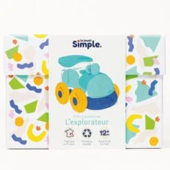 Train à Promener Vert - L'explorateur -Jeux Et Jouets 6247083e6715a P113.1 Train vert le jouet simple boite 1 2