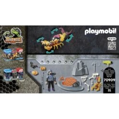 Starter Pack Agent Avec Scorpion De Feu Playmobil Dino Rise 70909 -Jeux Et Jouets 6282680951120 4008789709097 01480fd8 1bcf 4dec b39d c2ed07d7d44b 2