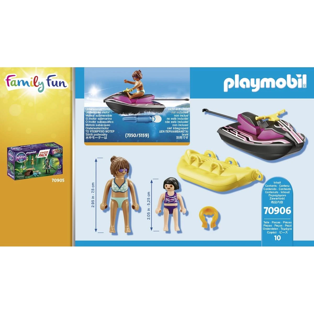 Starter Pack Scotter Des Mers Et Banane Playmobil Family Fun 70906 4 Starter Pack Scotter Des Mers Et Banane Playmobil Family Fun 70906 – Image 4