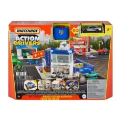 MATTEL Poste De Police Action Drivers Matchbox