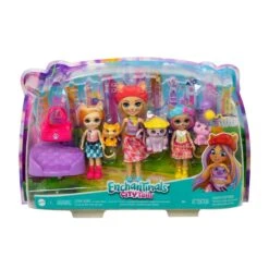 MATTEL Enchantimals - Coffret La Famille De Carmel Chat