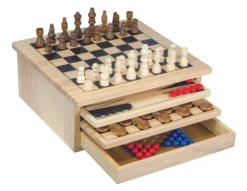 Coffret 7 Jeux De Plateau En 1