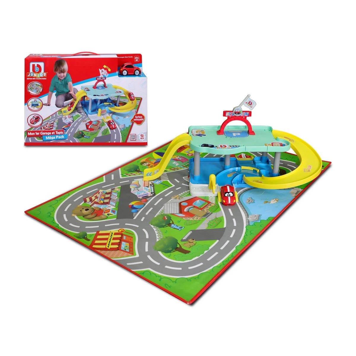 Bburago Mon 1er Garage Et Tapis Méga Pack 1 Bburago Mon 1er Garage Et Tapis Méga Pack