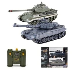 Coffret De 2 Tanks Radiocommandés