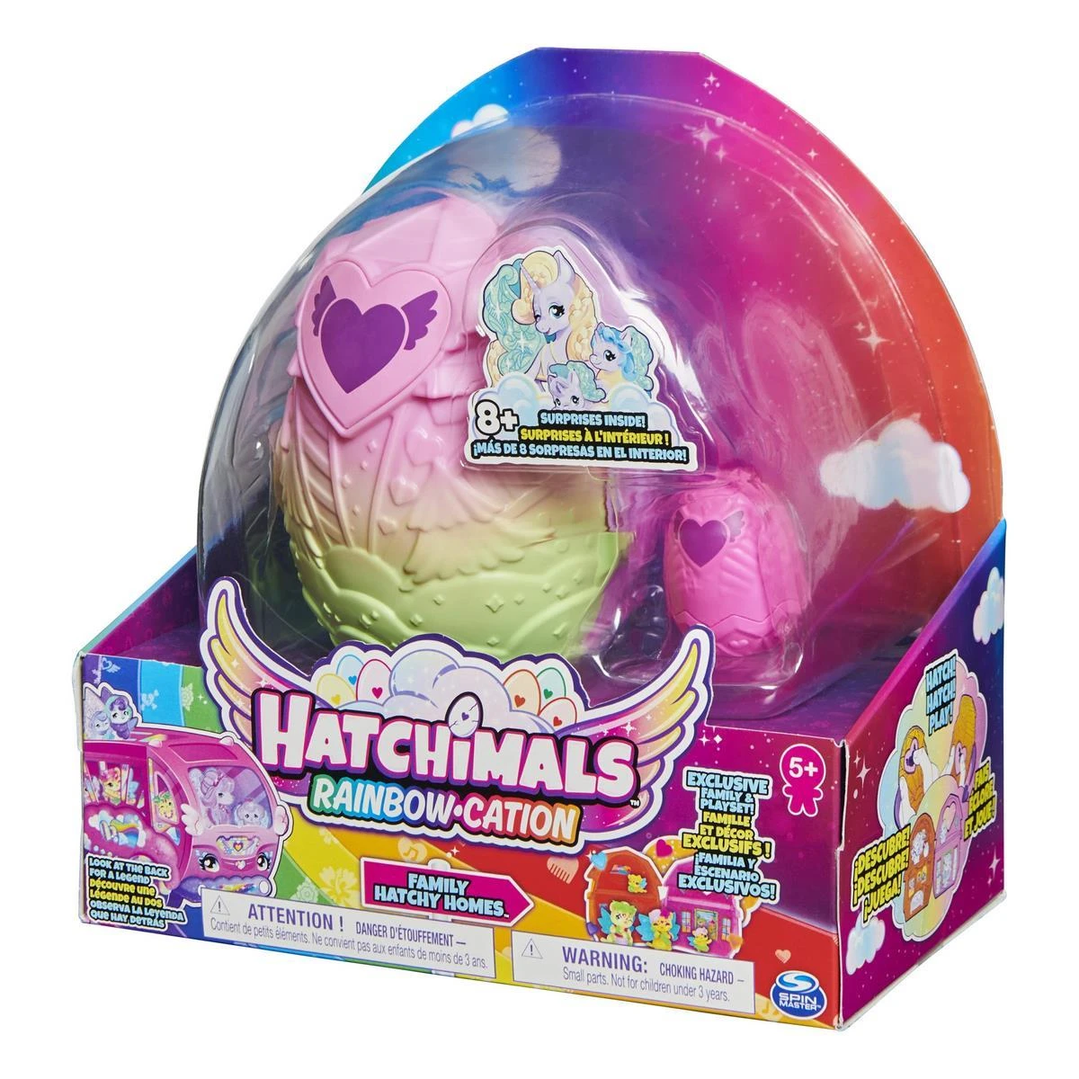 SPIN MASTER Playset Hatchimals Maison 4 Famille Surprise Saison 2 1 SPIN MASTER Playset Hatchimals Maison 4 Famille Surprise Saison 2