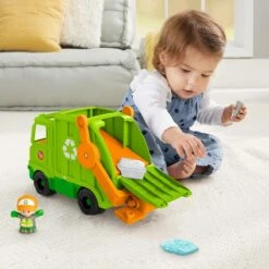 Fisher Price Camion De Recyclage Little People -Jeux Et Jouets 632b2b16220e1 877555 5