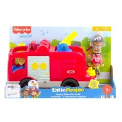 Fisher Price Camion De Pompier Little People