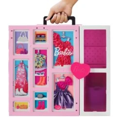 MATTEL Barbie : Poupée Et Coffret Dressing Deluxe 6 MATTEL Barbie : Poupée Et Coffret Dressing Deluxe -Jeux Et Jouets 632c308499f22 881523 4