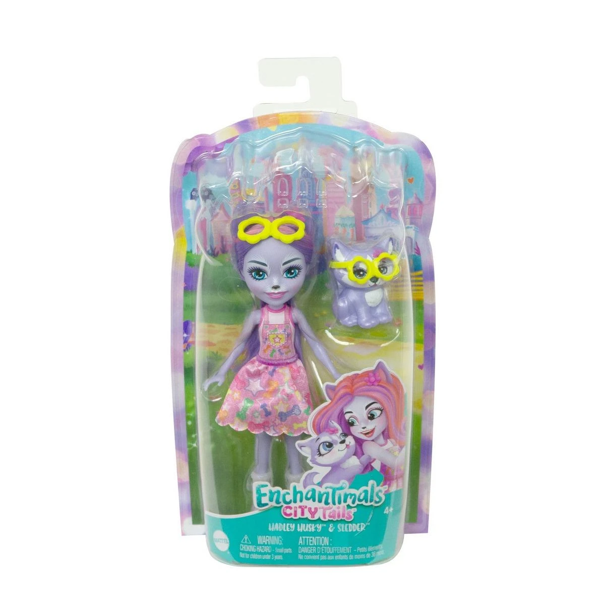 MATTEL Hadley Husky Et Sledder - Enchantimals 1 MATTEL Hadley Husky Et Sledder - Enchantimals