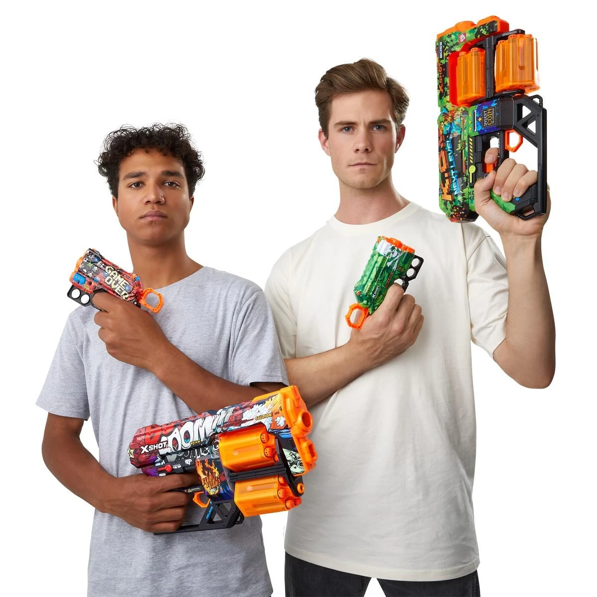 Zuru X-Shot Skins Double Dread Double Menace Combo Pack 3 Zuru X-Shot Skins Double Dread Double Menace Combo Pack – Image 3