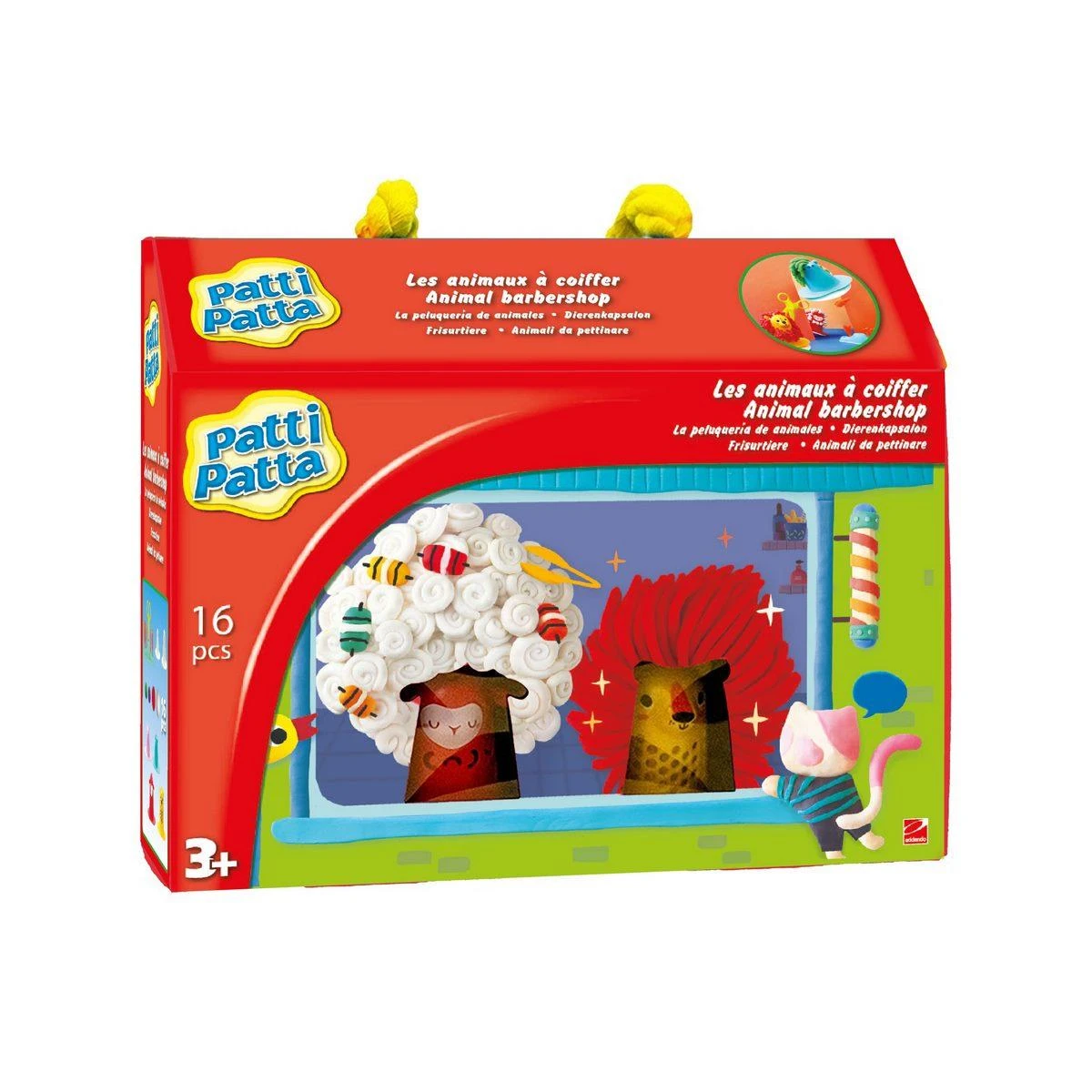 Coffret Les Animaux à Coiffer En Pâte à Modeler 1 Coffret Les Animaux à Coiffer En Pâte à Modeler