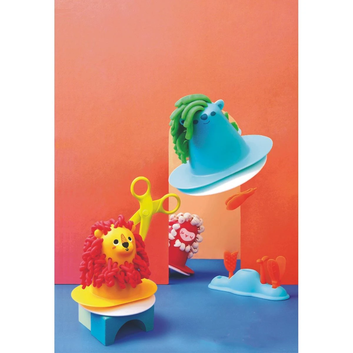 Coffret Les Animaux à Coiffer En Pâte à Modeler 4 Coffret Les Animaux à Coiffer En Pâte à Modeler – Image 4