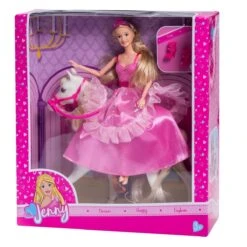 Poupée Princesse Jenny + Cheval