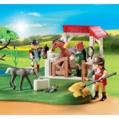 Ranch équestre Playmobil My Figures 70978 -Jeux Et Jouets 639995d86cd65 886357 4