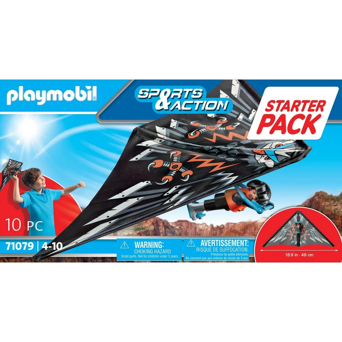 Deltaplane Playmobil Sport & Action 71079 1 Deltaplane Playmobil Sport & Action 71079