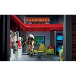 Caserne Pompiers Transportable Playmobil City Action 71193 -Jeux Et Jouets 639b31e82c592 886372 5