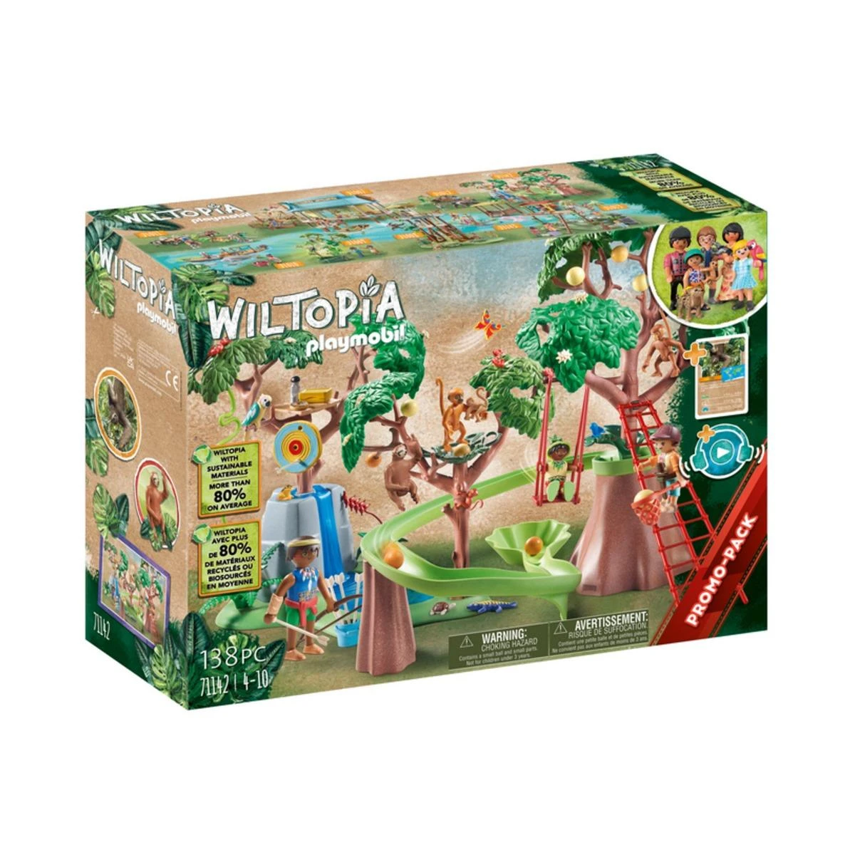 Jungle Tropicale Playmobil Wiltopia 71142 1 Jungle Tropicale Playmobil Wiltopia 71142