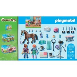 Vétérinaire Equin Playmobil Country 71241 -Jeux Et Jouets 63b6db39a7955 886385 4