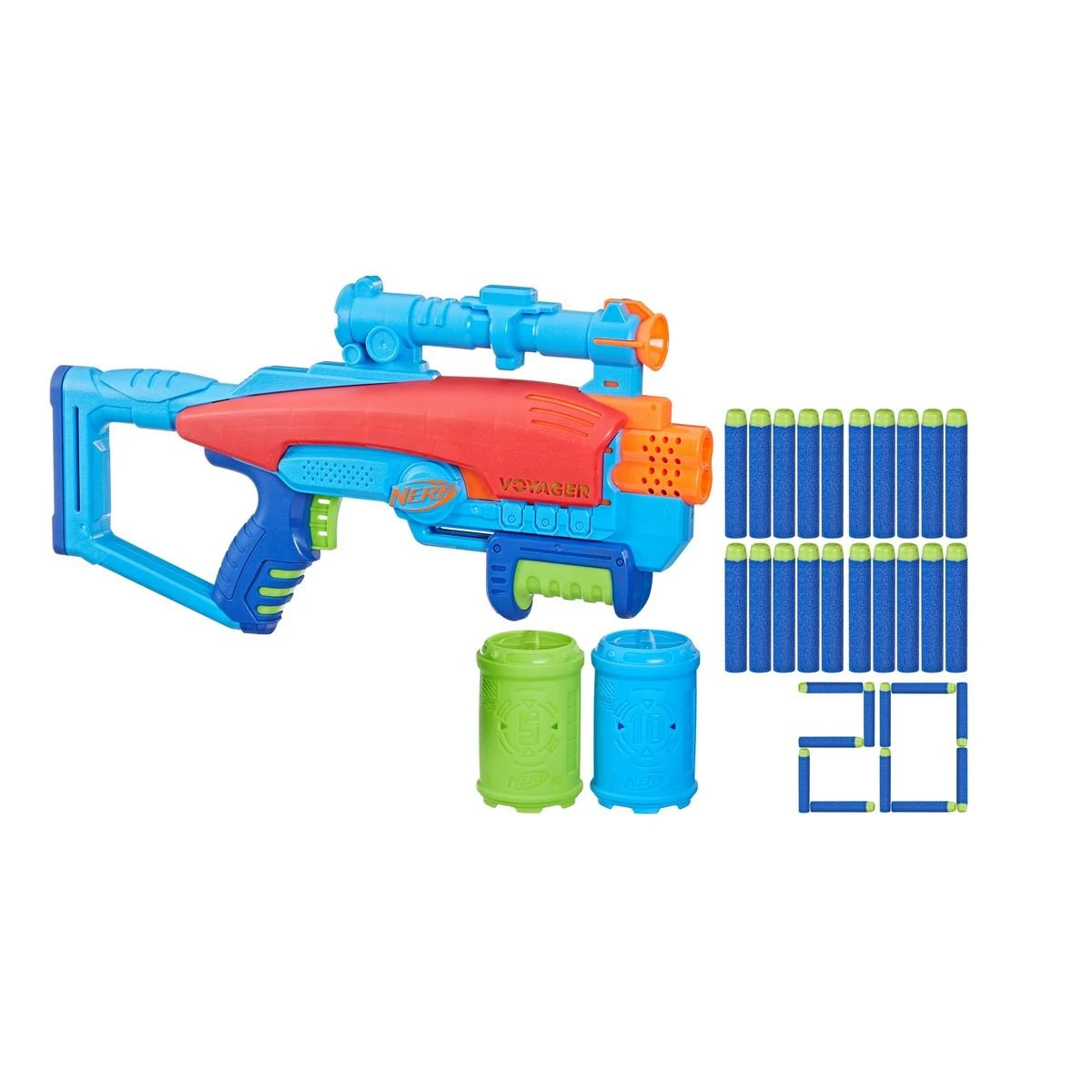 Blaster Nerf Elite 20 Voyage Target 2 Blaster Nerf Elite 20 Voyage Target – Image 2