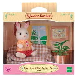 Papa Lapin Chocolat Et Salon – Sylvanian Families 2201