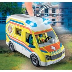 Ambulance Avec Effets Lumineux Playmobil City Life 71202 -Jeux Et Jouets 64786401a3eef 886416 4