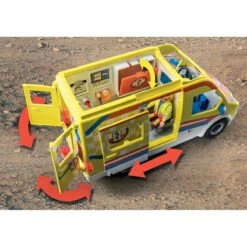Ambulance Avec Effets Lumineux Playmobil City Life 71202 -Jeux Et Jouets 6478640aad17c 886416 5