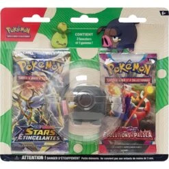 ASMODEE Pack Pokemon 2 Boosters Et Une Gomme