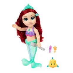 JAKKS PACIFIC Disney Princesses Poupée Ariel Musicale 38 Cm
