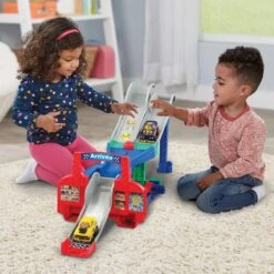 VTech Multi Cascades Jump & Go 4 En 1 - Tut Tut Bolides Série Pro -Jeux Et Jouets 845ceef4d7639dfe83e66384eb22e8d67dd4caa9 886998 5